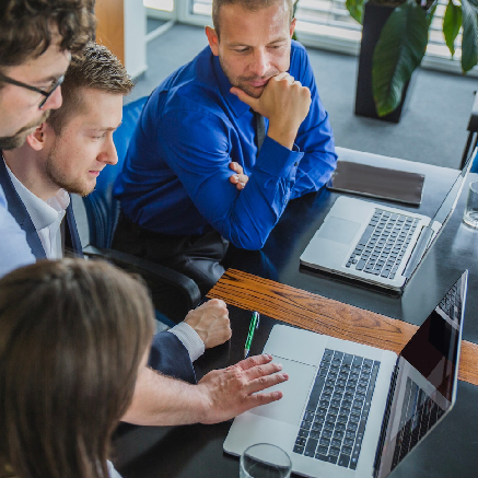 IT support team delivering managed services for Melbourne businesses